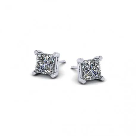 platinum-earrings-with-princess-cut-diamonds
